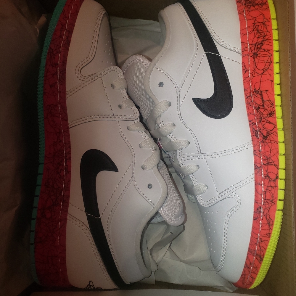 The Air Jordan 1 Low GS Colorful Soles 5.0
